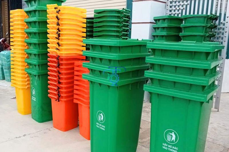 Thông số kỹ thuật và kích thước thùng rác y tế 240 lít Thông số kỹ thuật và kích thước thùng rác y tế 240 lít