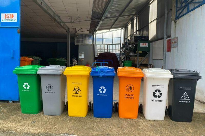 Công dụng của thùng rác 240 lít Công dụng của thùng rác 240 lít