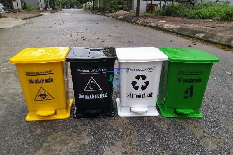 Quy định về màu sắc thùng rác y tế 15l Quy định về màu sắc thùng rác y tế 15 lít
