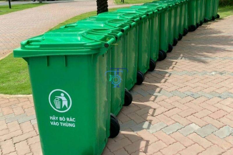 Thùng rác 240 lít công nghiệp Thùng rác 240 lít công nghiệp