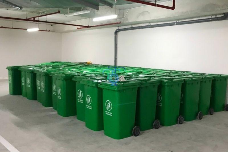 Đặc điểm thùng rác 360 lít