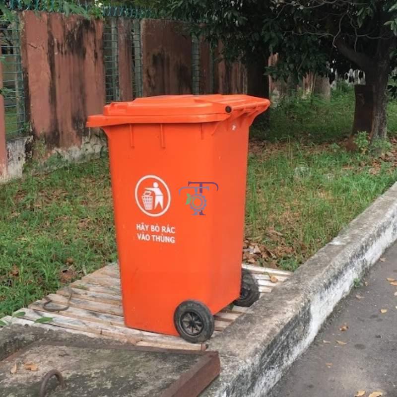 Giá bán thùng rác nhựa 360l 