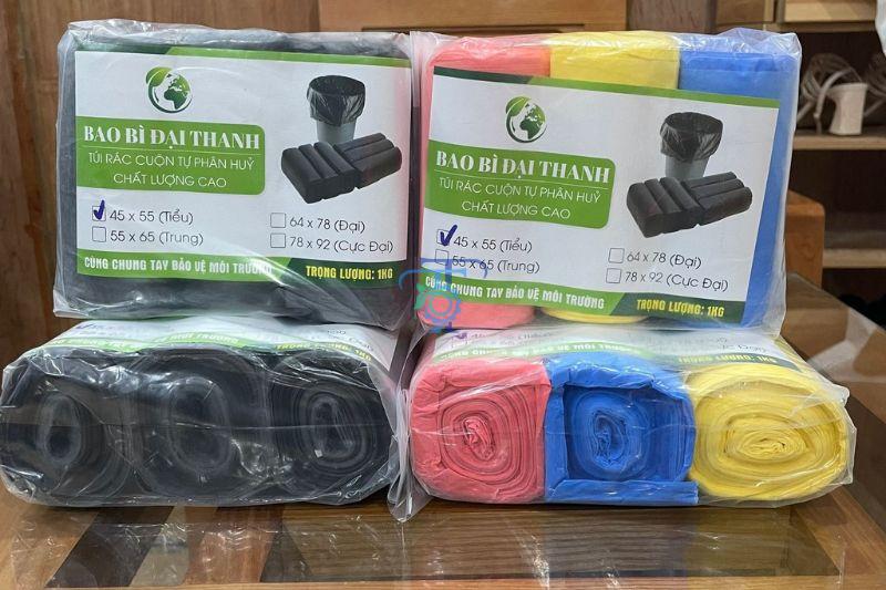 Kích thước túi đựng rác cuộn