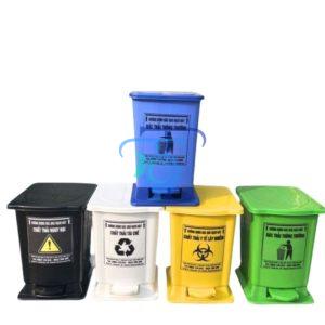 Các màu sắc thùng rác 15 lít