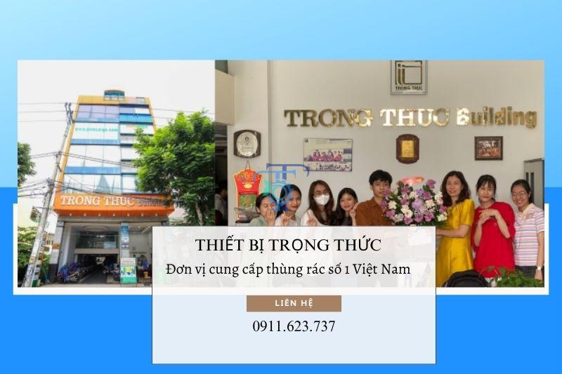 Thiết Bị Trọng Thức - Đơn vị cung cấp thùng rác nhựa uy tín