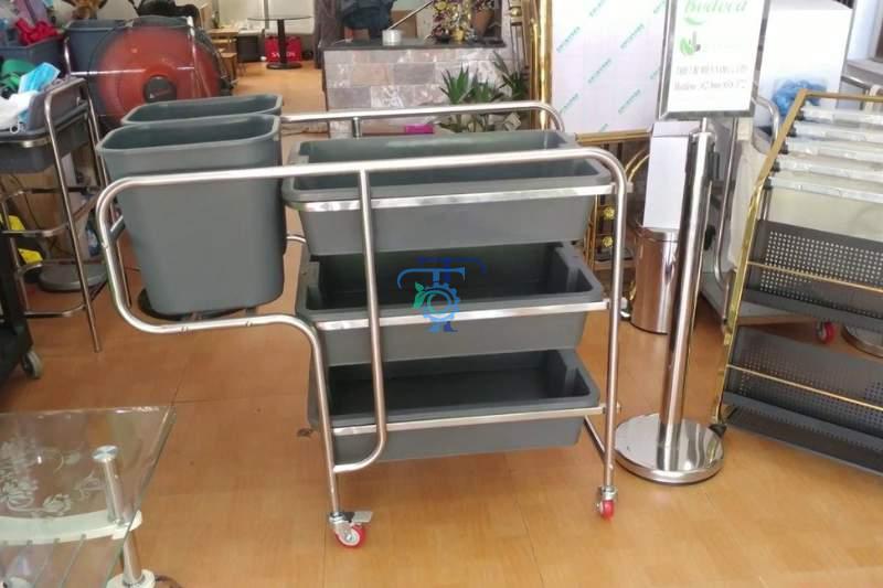 Cấu tạo xe dọn đồ nhà hàng