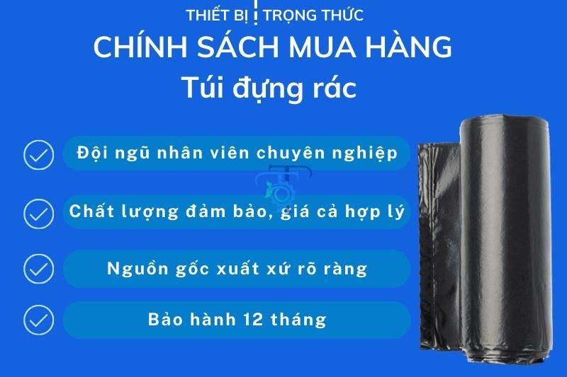 Chính sách khi mua túi đựng rác tại Thiết Bị Trọng Thức
