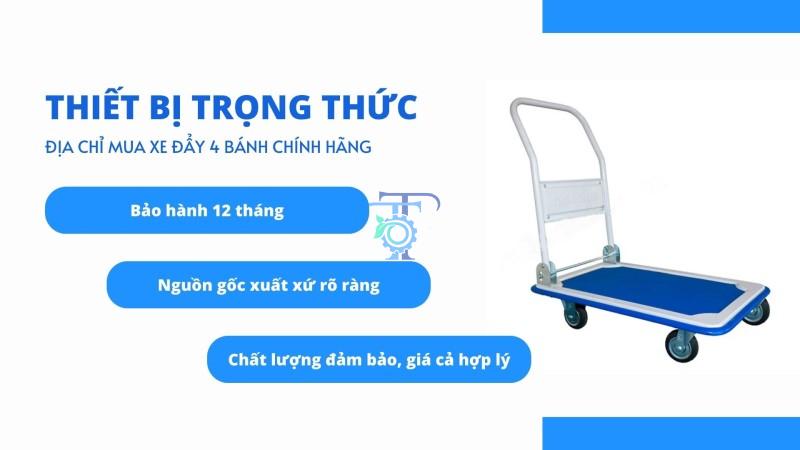 Địa chỉ mua xe đẩy hàng 4 bánh