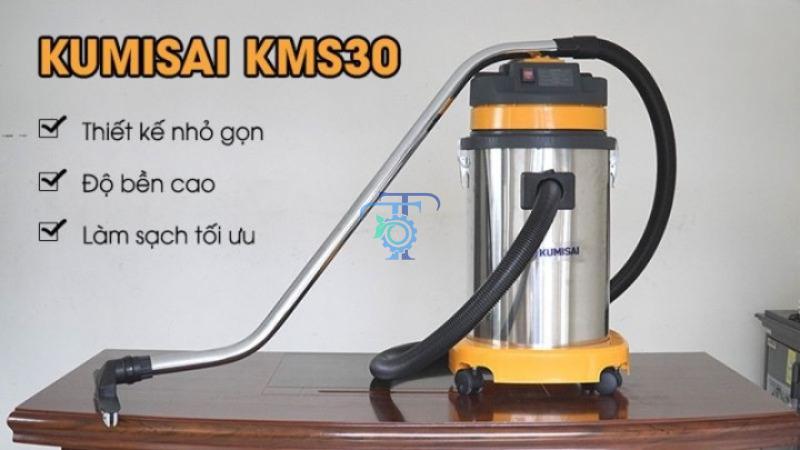 Máy hút bụi 30l Kumisai KMS30-H