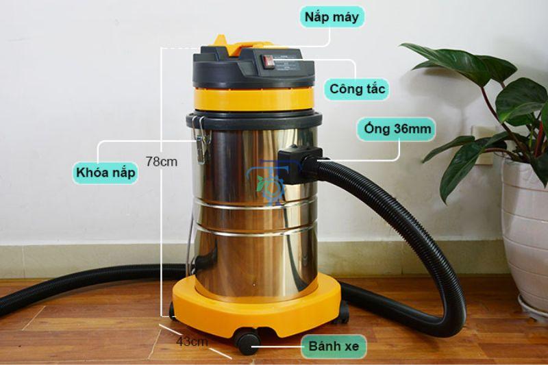 Máy hút bụi công nghiệp 2000W