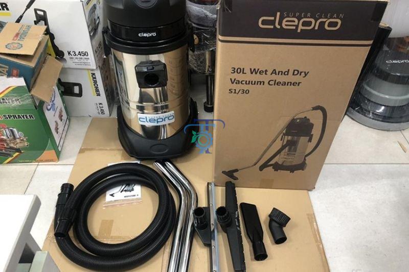 Thông số kỹ thuật máy hút bụi Clepro S1/30