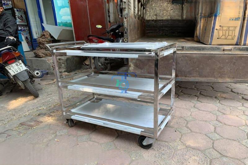 Thông tin xe đẩy thức ăn inox