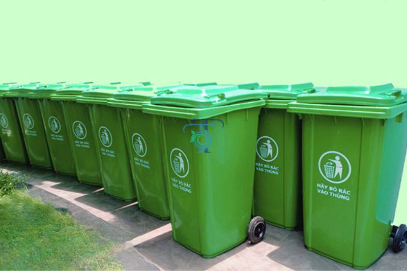Thùng rác nhựa