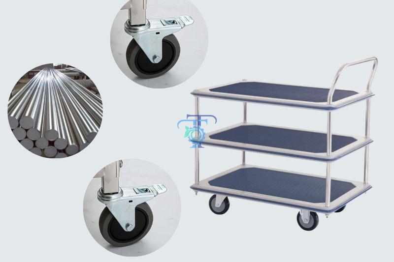 Tiêu chí chọn xe đẩy hàng 3 tầng