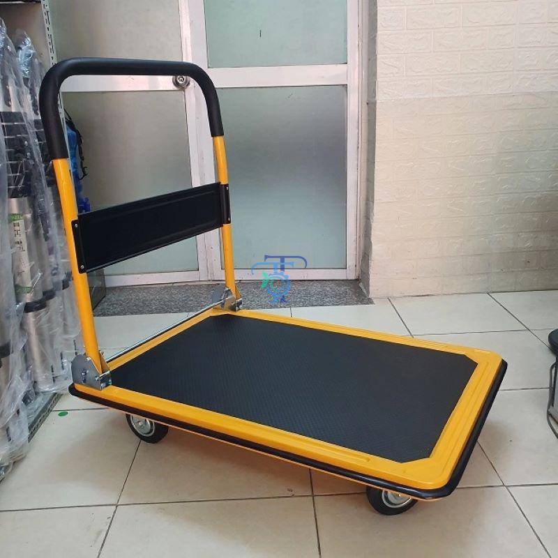 Xe đẩy 1 tầng sàn thép 200Kg