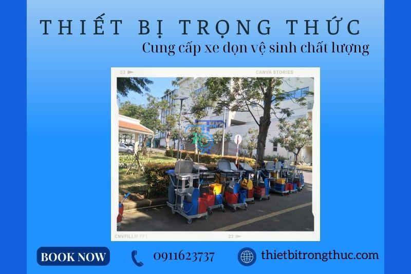 Địa chỉ cung cấp xe dọn vệ sinh